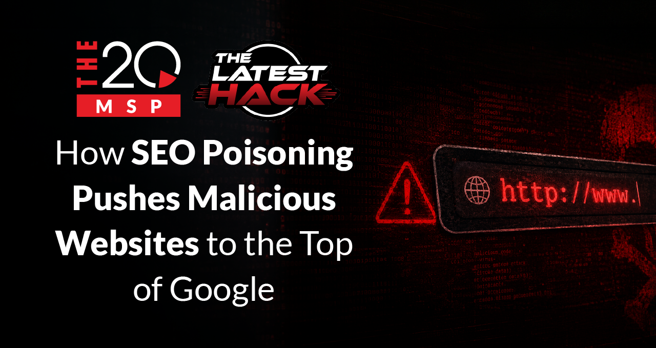 SEO poisoning