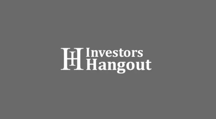 investors hangout logo grayscale